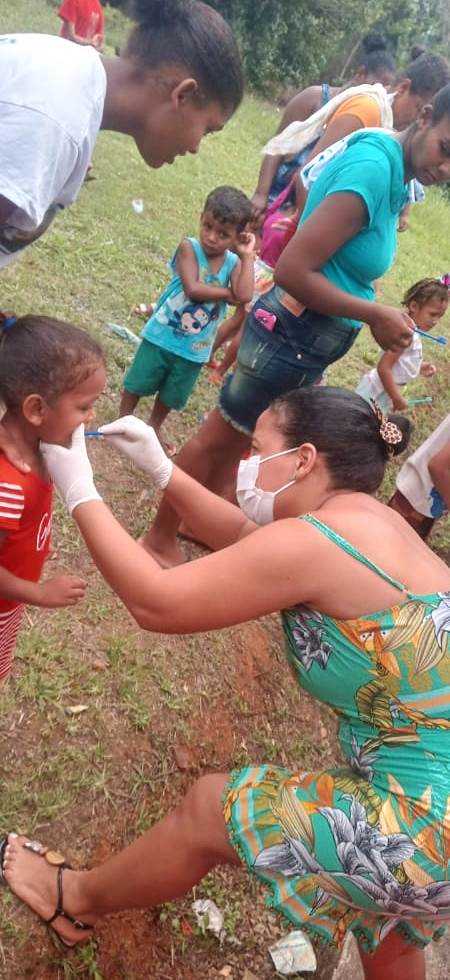 Camacã: PSF Dr. Jaquisson de Deus I leva diversão paras crianças do Bairro Novo de São João do Panelinha